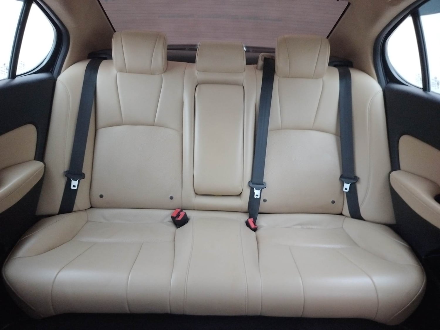 Used 2023 Honda City ZX Petrol CVT Petrol Automatic interior REAR SEAT CONDITION VIEW