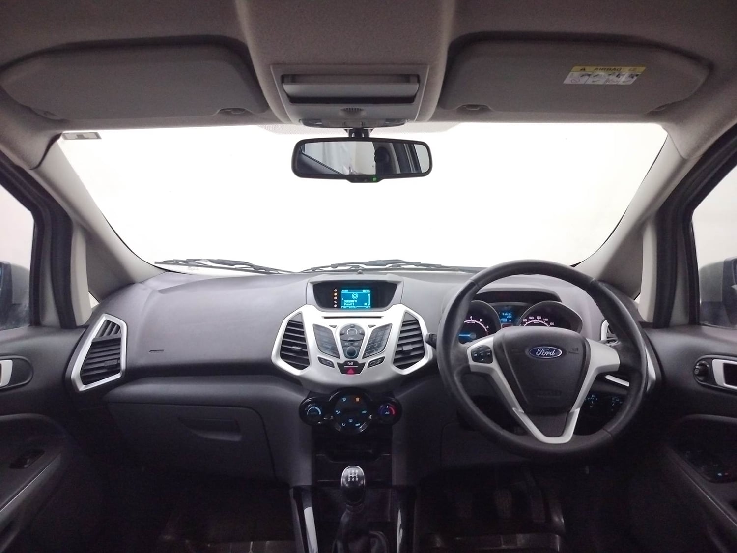 Used 2013 Ford EcoSport Titanium 1.0 Ecoboost (Opt) Petrol Manual interior DASHBOARD VIEW