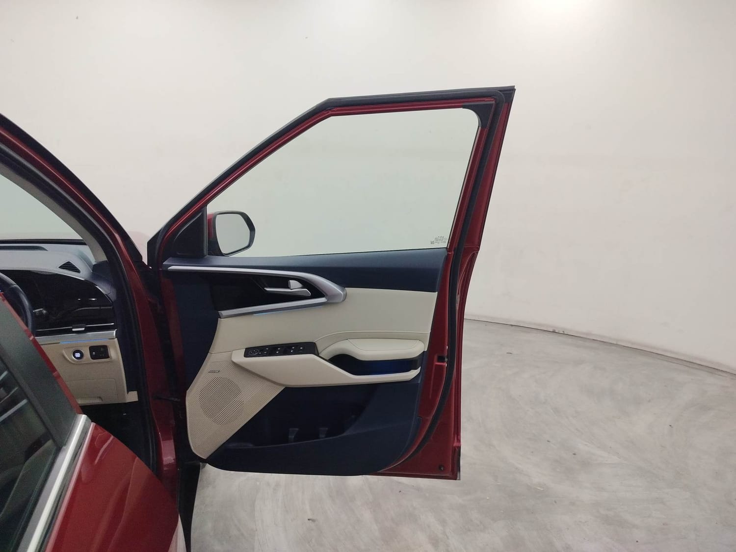 Used 2022 Kia Carens Luxury Plus 1.5 Diesel AT 6 STR Diesel Automatic interior RIGHT FRONT DOOR OPEN VIEW