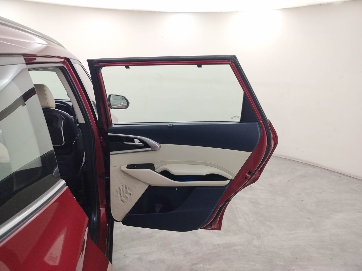 Used 2022 Kia Carens Luxury Plus 1.5 Diesel AT 6 STR Diesel Automatic interior RIGHT REAR DOOR OPEN VIEW