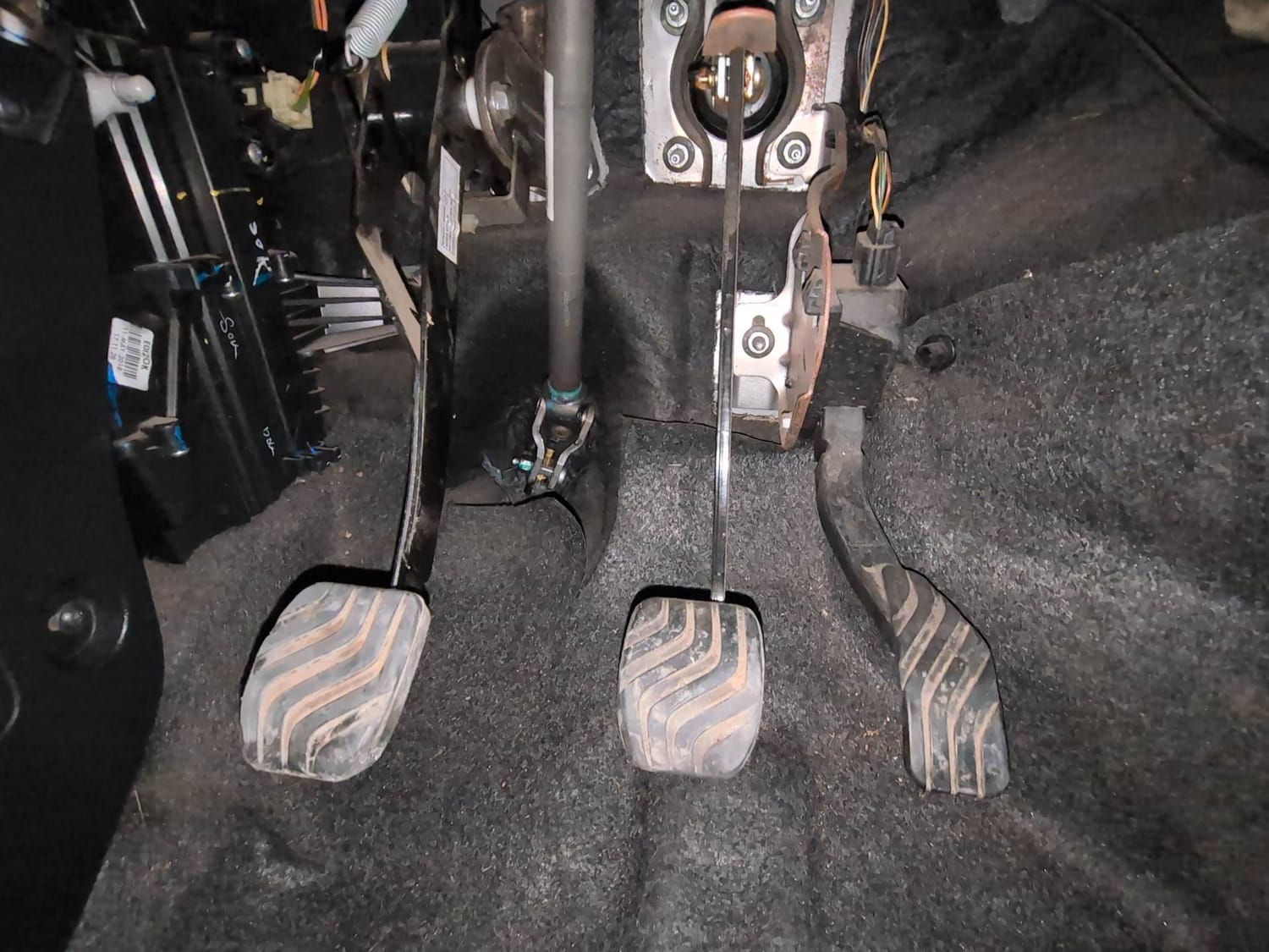 Used 2018 Datsun Redi-GO D Petrol Manual interior PEDALS VIEW