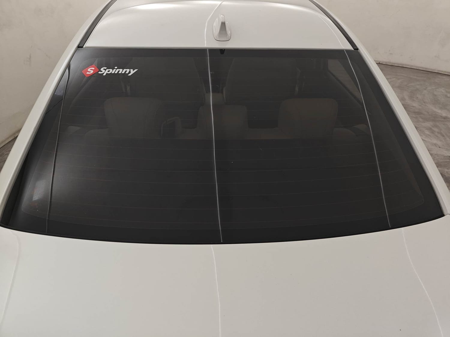 Used 2025 Honda City ZX Petrol MT Petrol Manual exterior BACK WINDSHIELD VIEW
