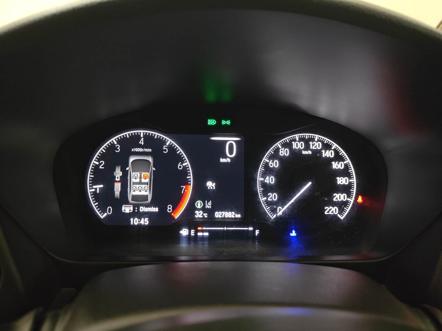 Used 2025 Honda City ZX Petrol MT Petrol Manual interior CLUSTERMETER VIEW