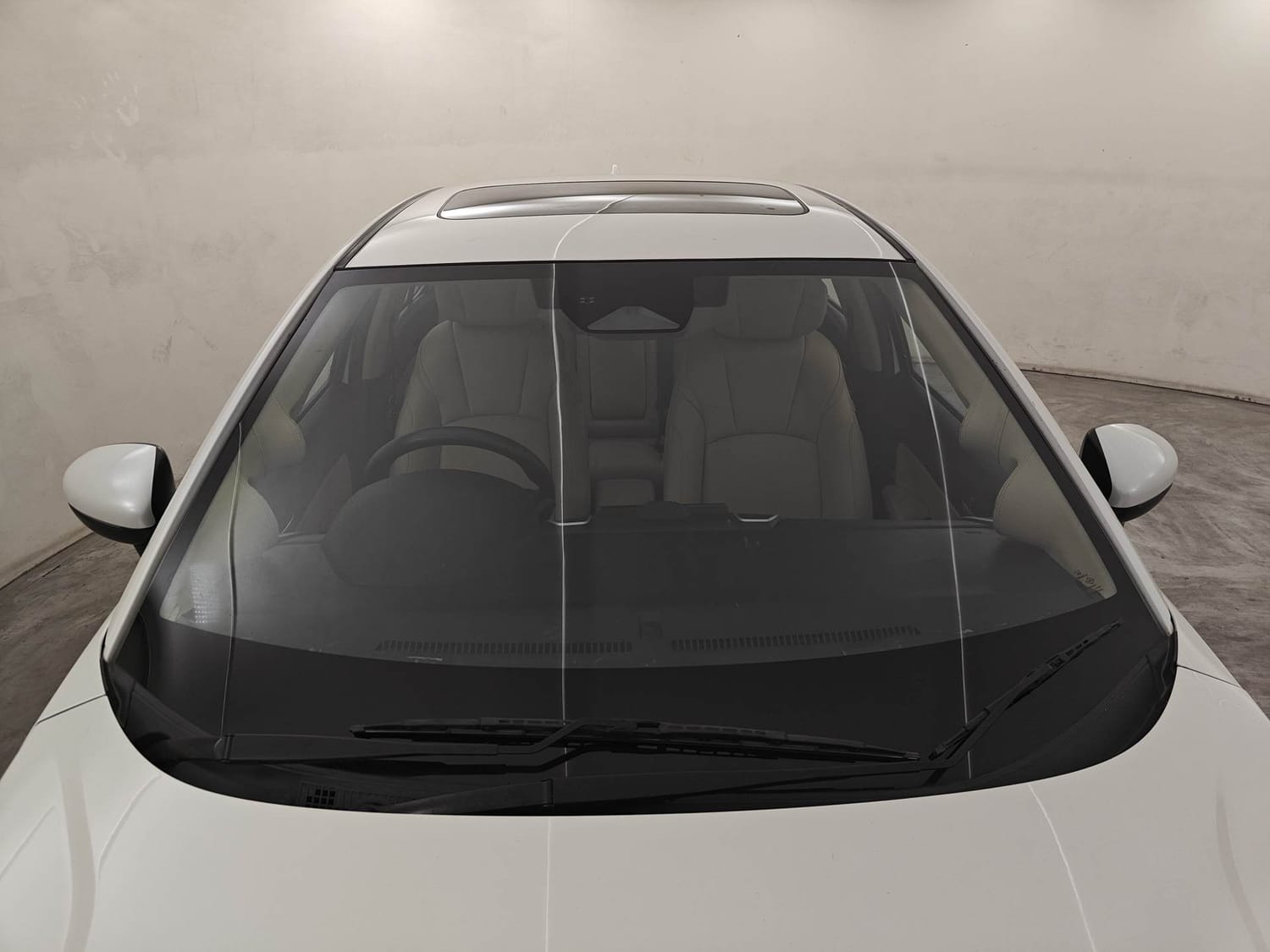 Used 2025 Honda City ZX Petrol MT Petrol Manual exterior FRONT WINDSHIELD VIEW