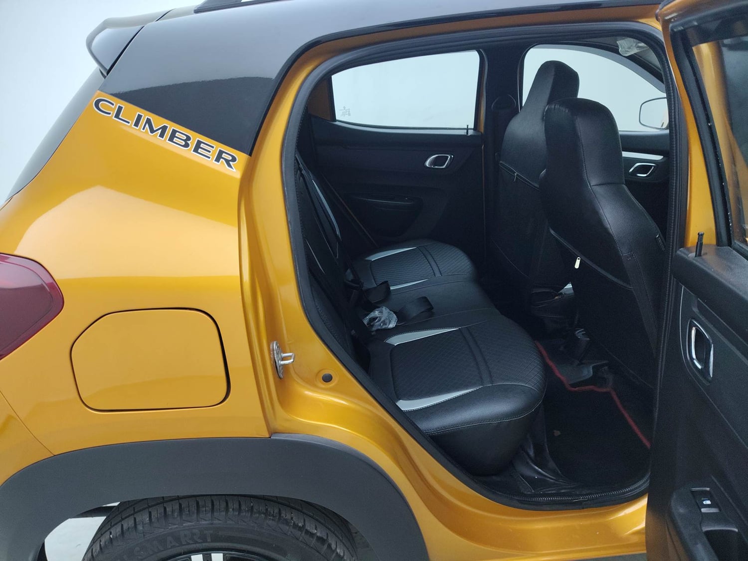 Used 2024 Renault Kwid CLIMBER 1.0 MT Dual Tone Petrol Manual interior RIGHT SIDE REAR DOOR CABIN VIEW