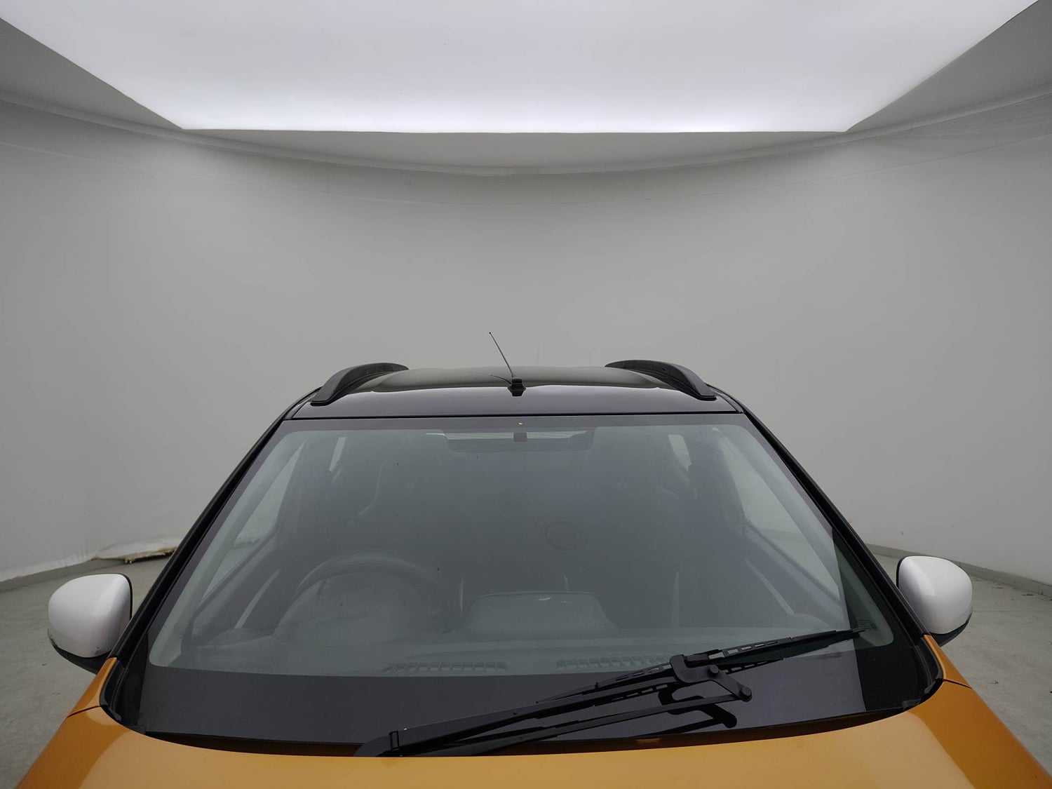 Used 2024 Renault Kwid CLIMBER 1.0 MT Dual Tone Petrol Manual exterior FRONT WINDSHIELD VIEW