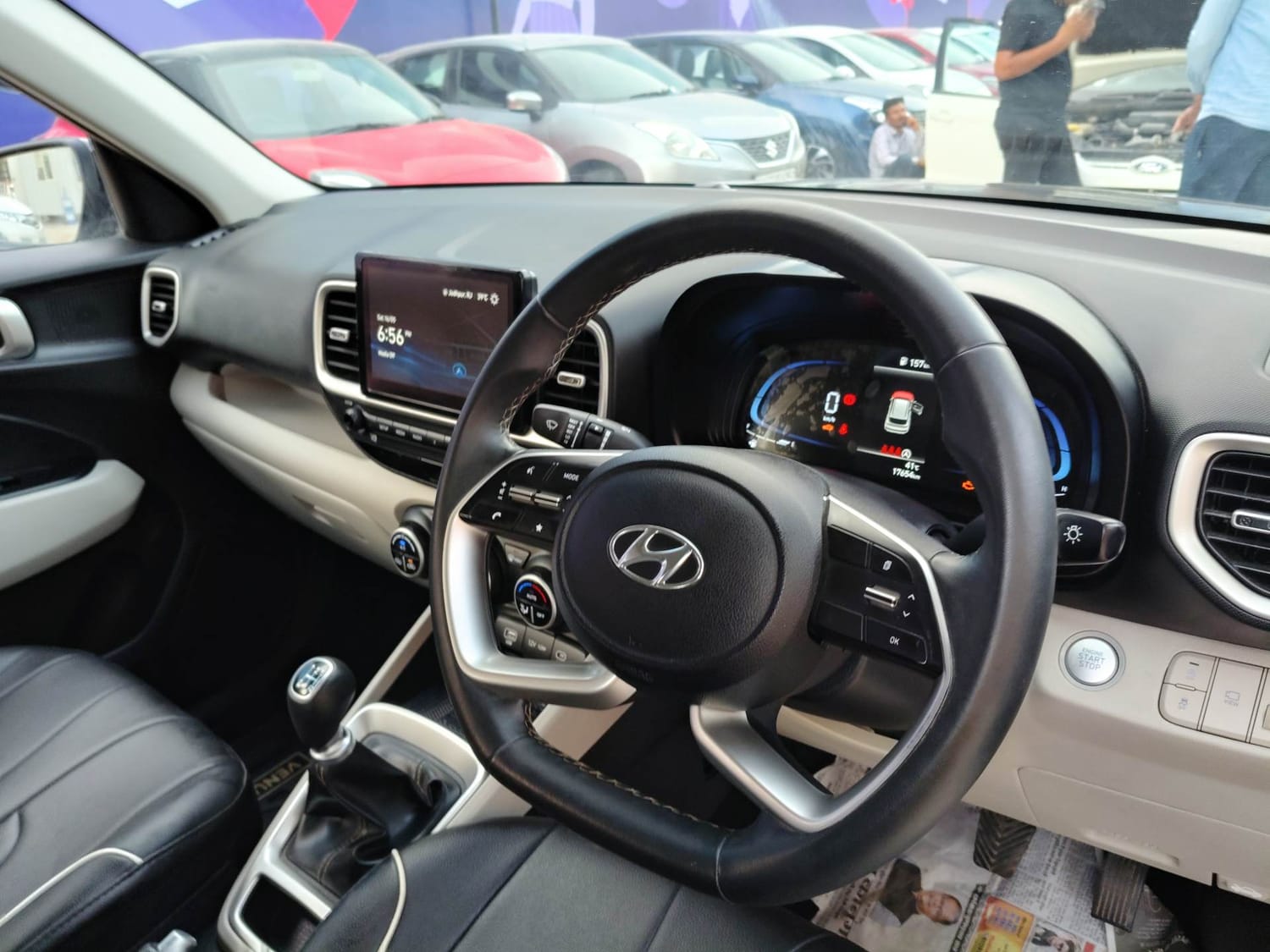 Used 2024 Hyundai Venue SX 1.2 Petrol Petrol Manual interior DASHBOARD VIEW