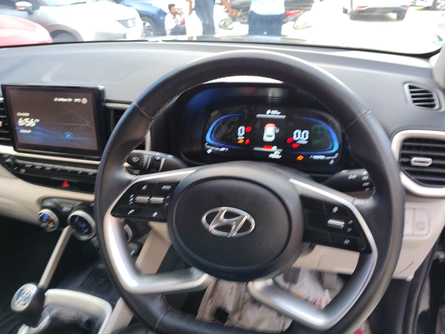 Used 2024 Hyundai Venue SX 1.2 Petrol Petrol Manual interior STEERING VIEW
