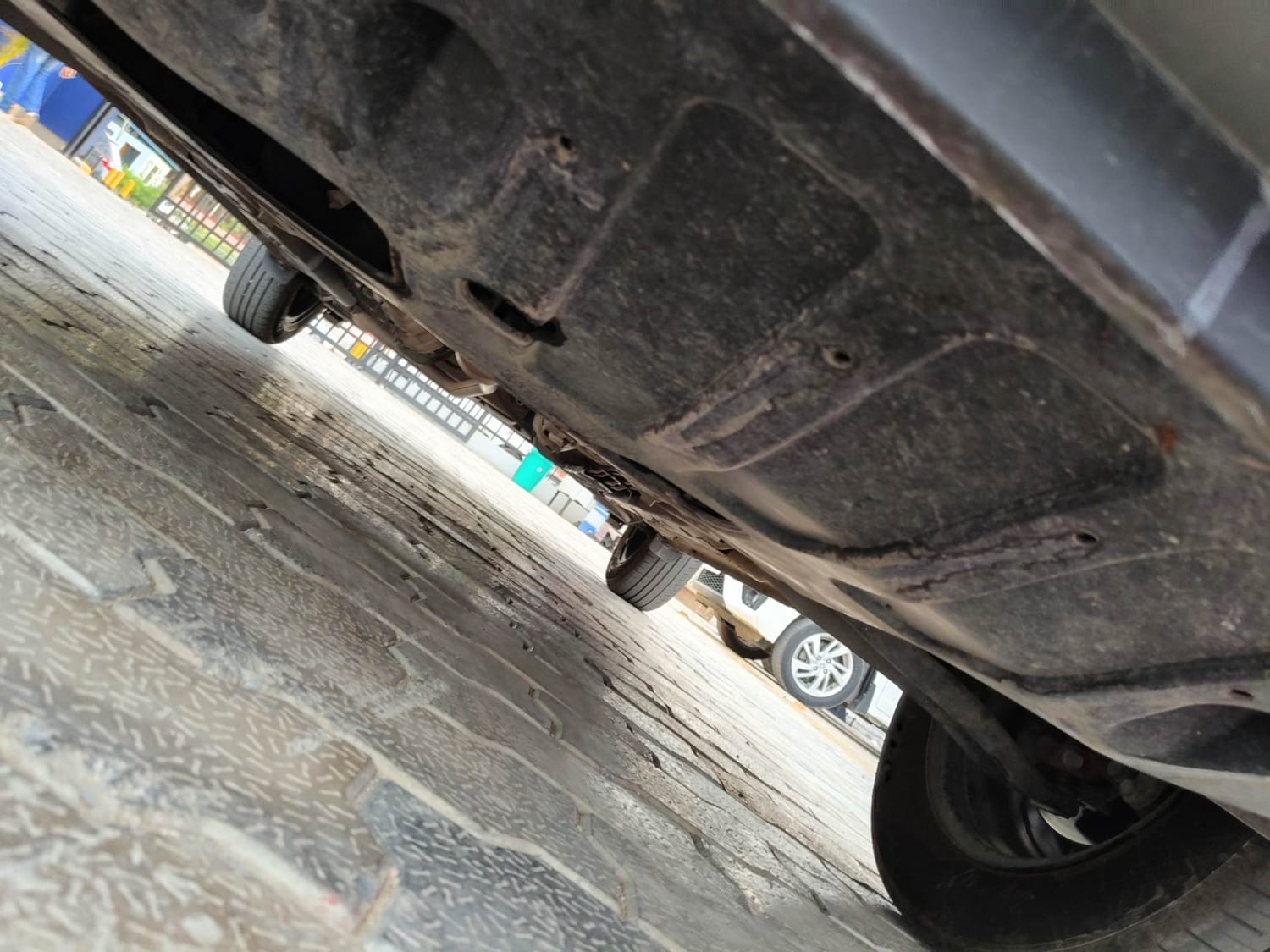 Used 2024 Hyundai Venue SX 1.2 Petrol Petrol Manual extra FRONT LEFT UNDERBODY VIEW