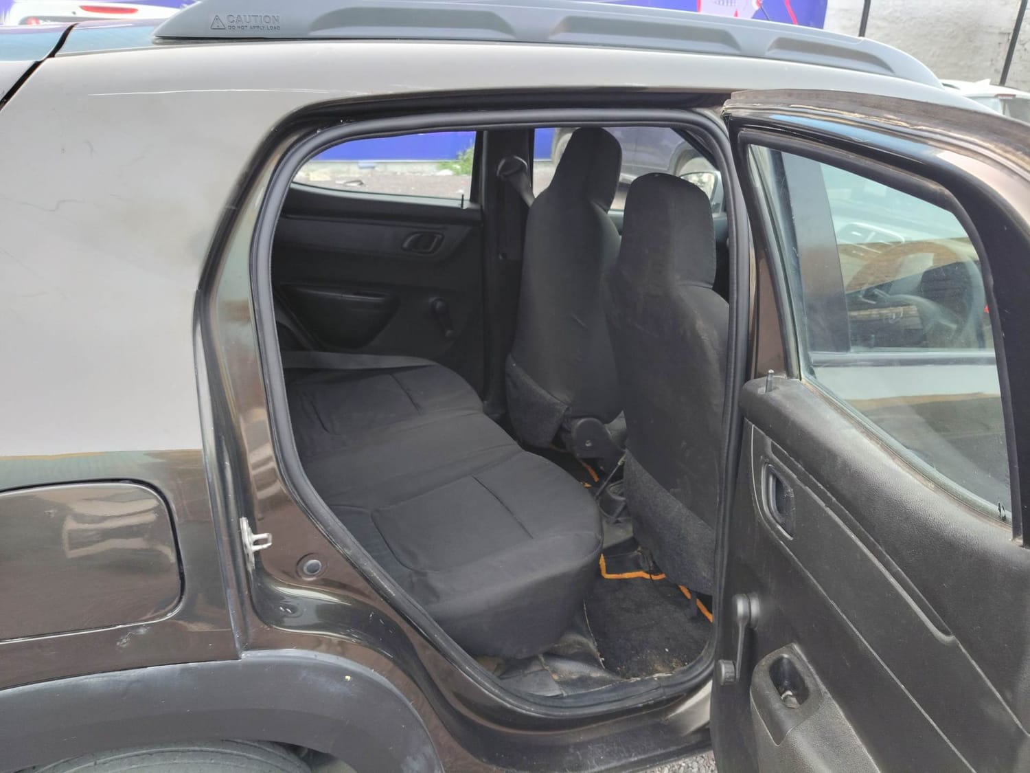 Used 2017 Renault Kwid 1.0 RXT Petrol Manual interior RIGHT SIDE REAR DOOR CABIN VIEW