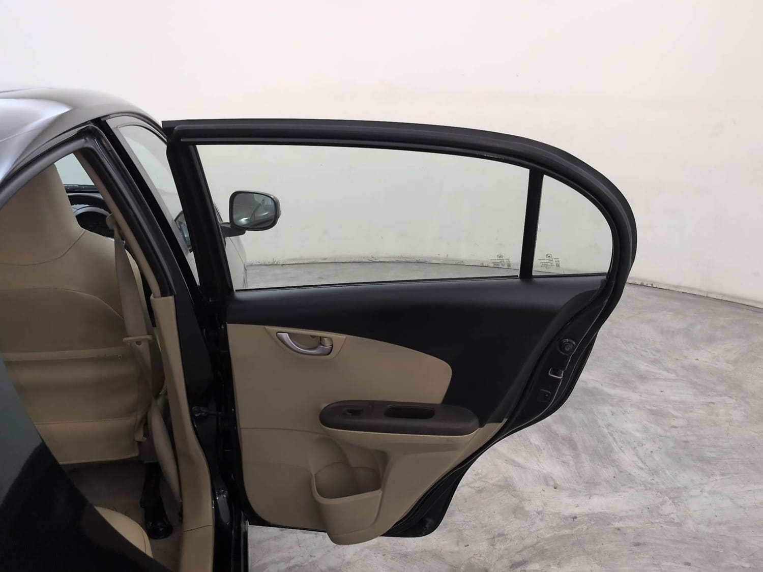 Used 2013 Honda Amaze 1.5 VX i-DTEC Diesel Manual interior RIGHT REAR DOOR OPEN VIEW