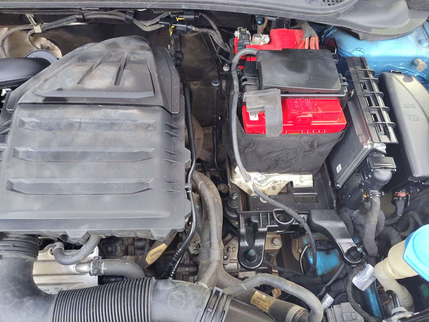Used 2022 Skoda Slavia Style 1.0L TSI AT Petrol Automatic engine ENGINE LEFT SIDE VIEW