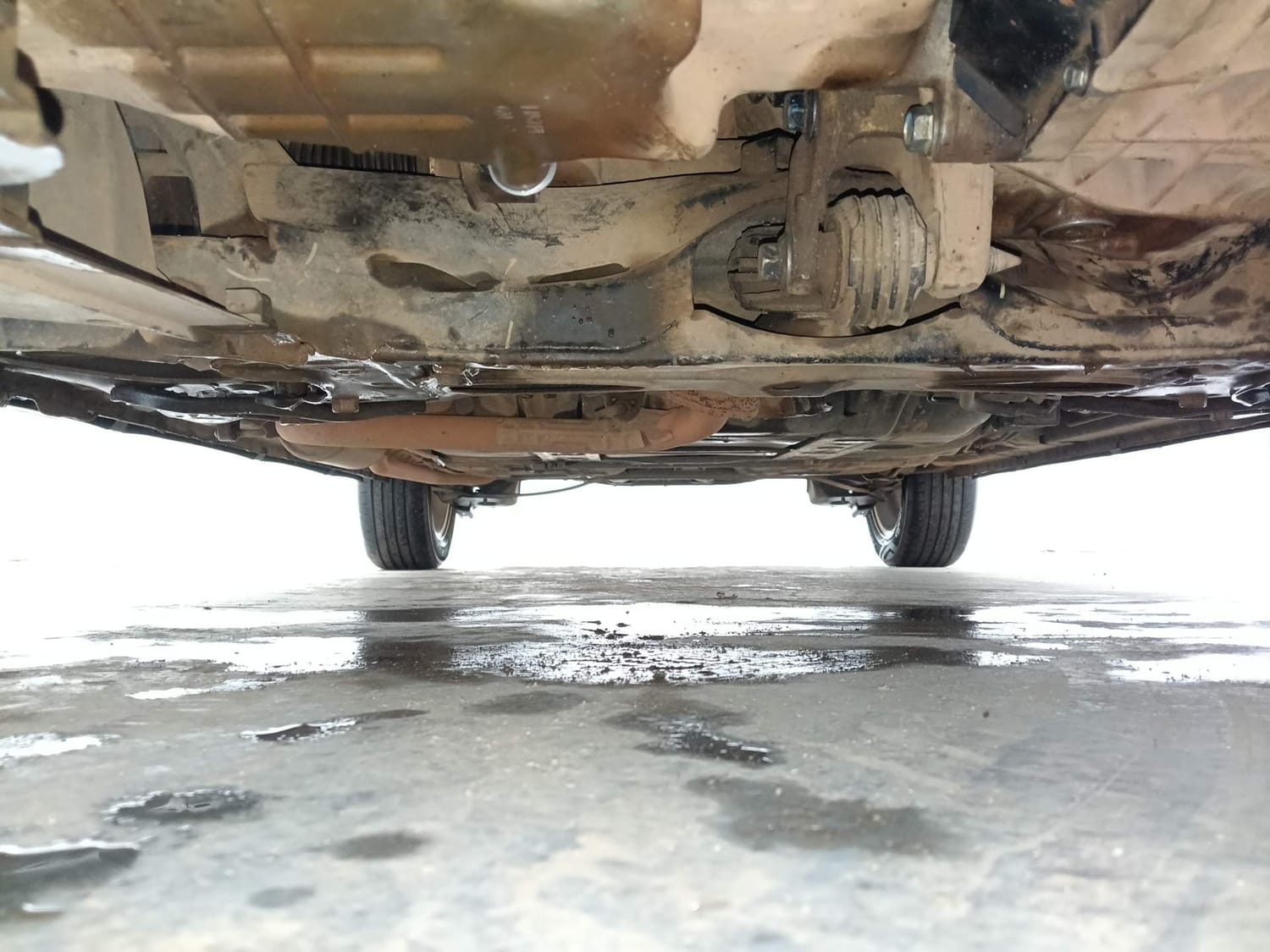 Used 2018 Honda WR-V VX MT Petrol Petrol Manual extra FRONT LEFT UNDERBODY VIEW