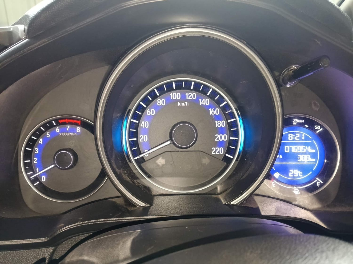 Used 2018 Honda WR-V VX MT Petrol Petrol Manual interior CLUSTERMETER VIEW