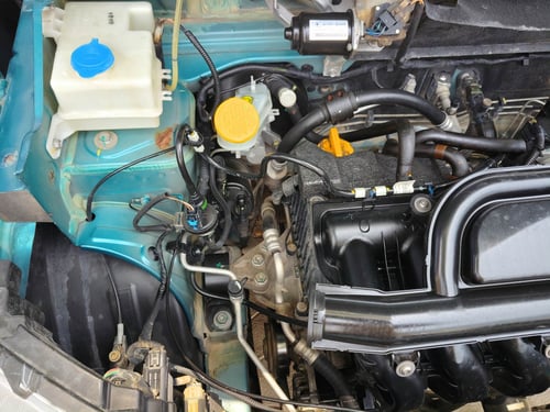 Used 2022 Renault Kwid CLIMBER 1.0 AMT (O) Petrol Automatic engine ENGINE RIGHT SIDE VIEW
