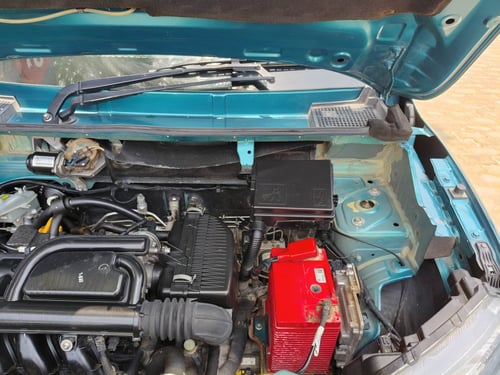 Used 2022 Renault Kwid CLIMBER 1.0 AMT (O) Petrol Automatic engine ENGINE LEFT SIDE HINGE & APRON VIEW
