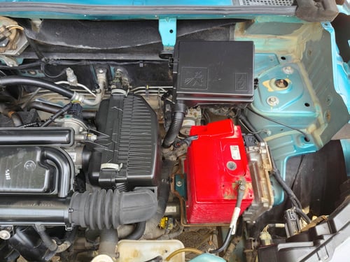 Used 2022 Renault Kwid CLIMBER 1.0 AMT (O) Petrol Automatic engine ENGINE LEFT SIDE VIEW