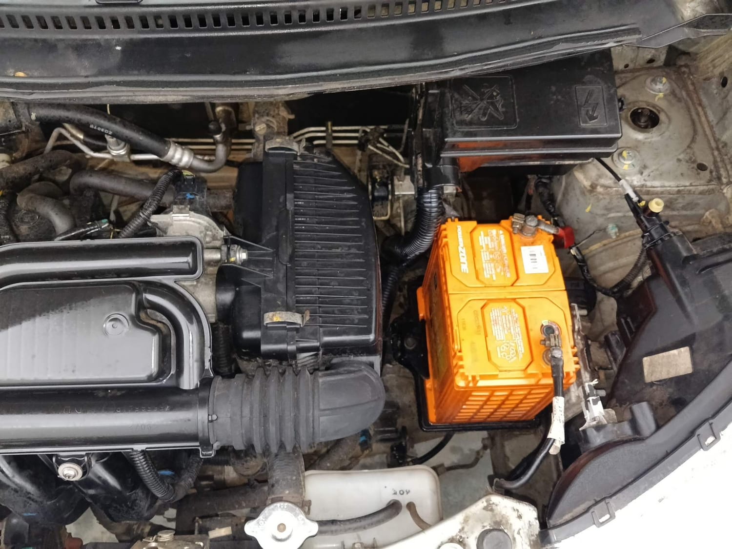 Used 2020 Datsun Redi-GO S Petrol Manual engine ENGINE LEFT SIDE VIEW