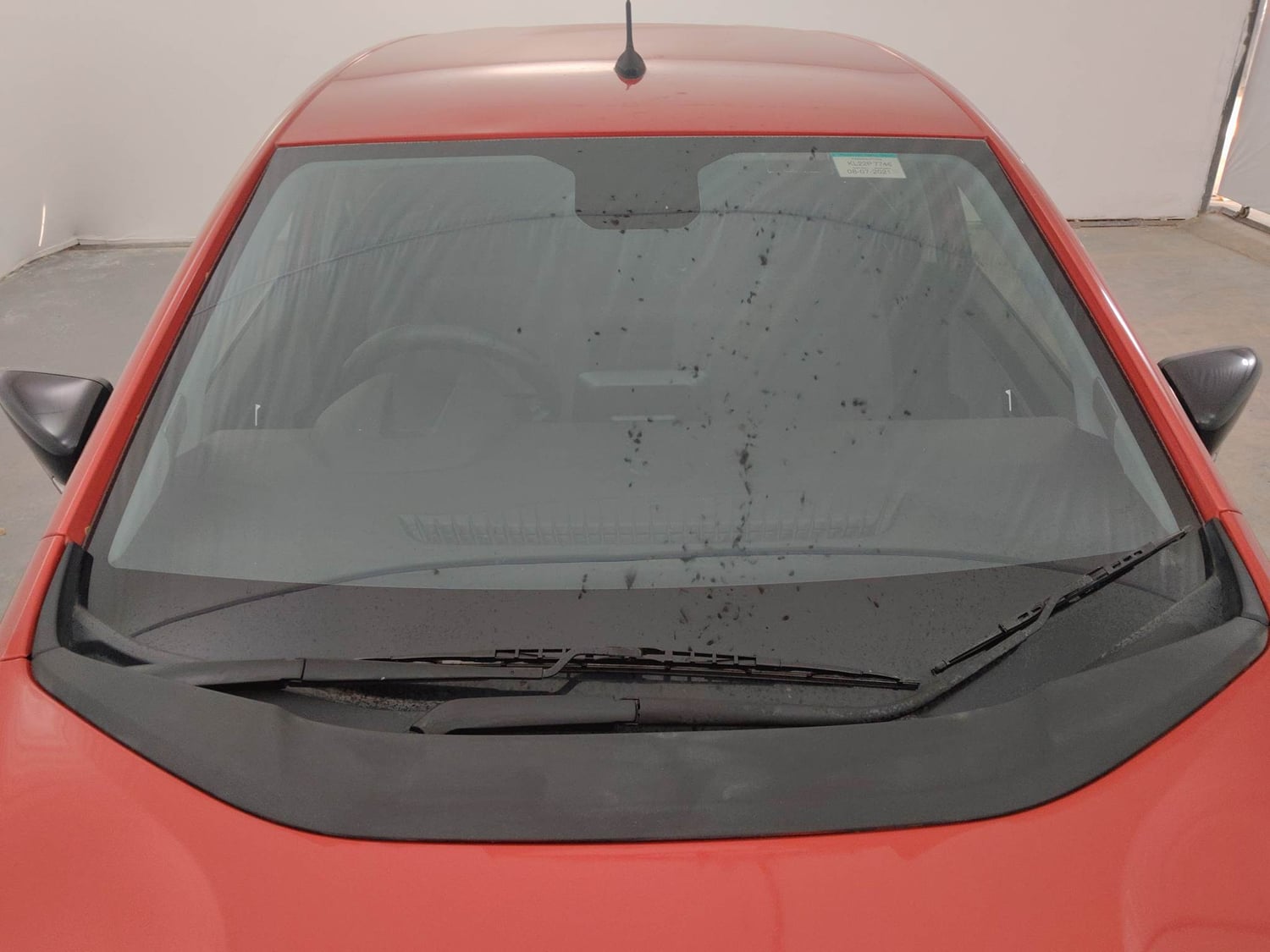 Used 2021 Tata Altroz XZ Diesel Diesel Manual exterior FRONT WINDSHIELD VIEW