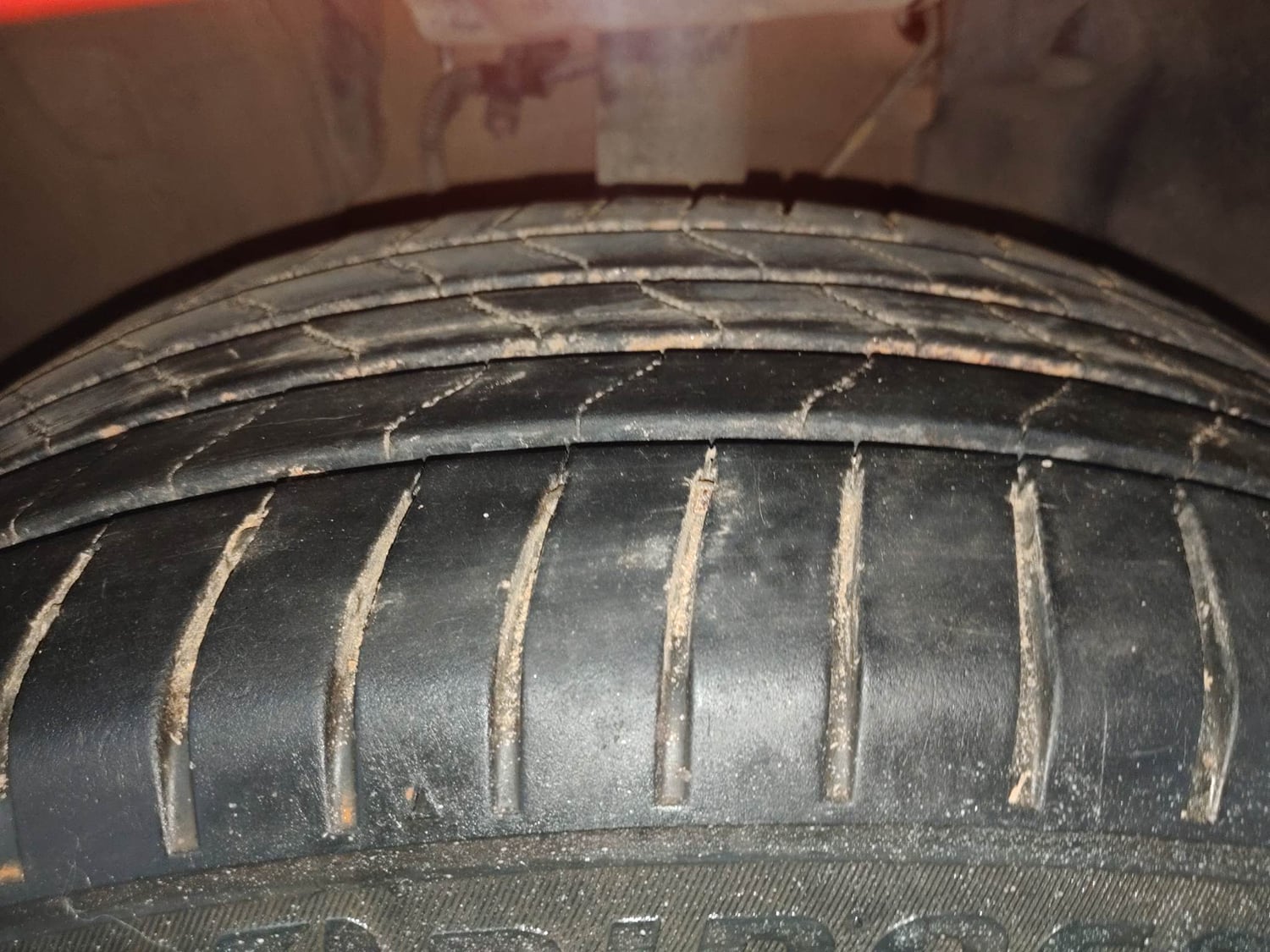 Used 2021 Tata Altroz XZ Diesel Diesel Manual tyres LEFT FRONT TYRE TREAD VIEW