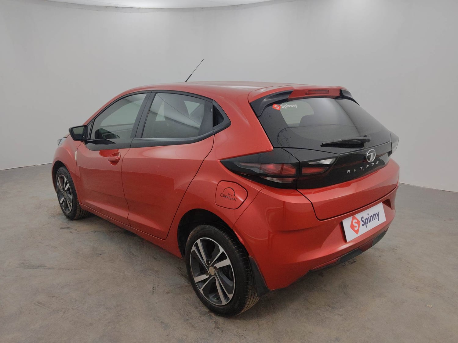 Used 2021 Tata Altroz XZ Diesel Diesel Manual exterior LEFT REAR CORNER VIEW