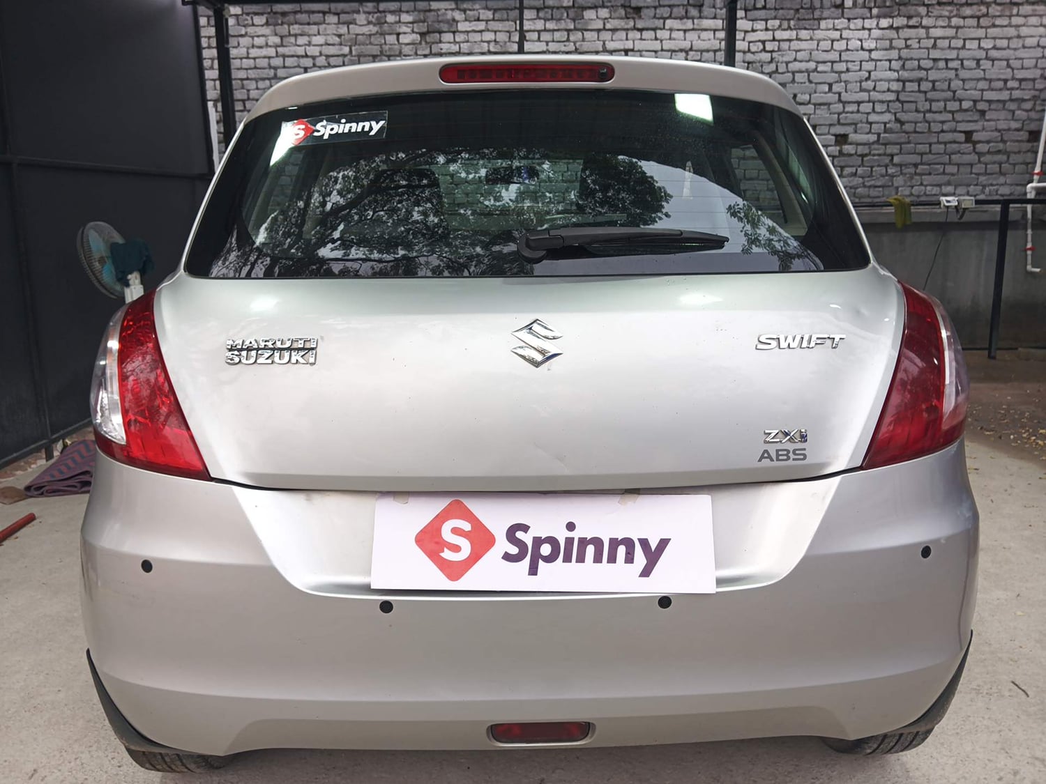 Used 2013 Maruti Suzuki Swift ZXi Petrol Manual exterior BACK VIEW