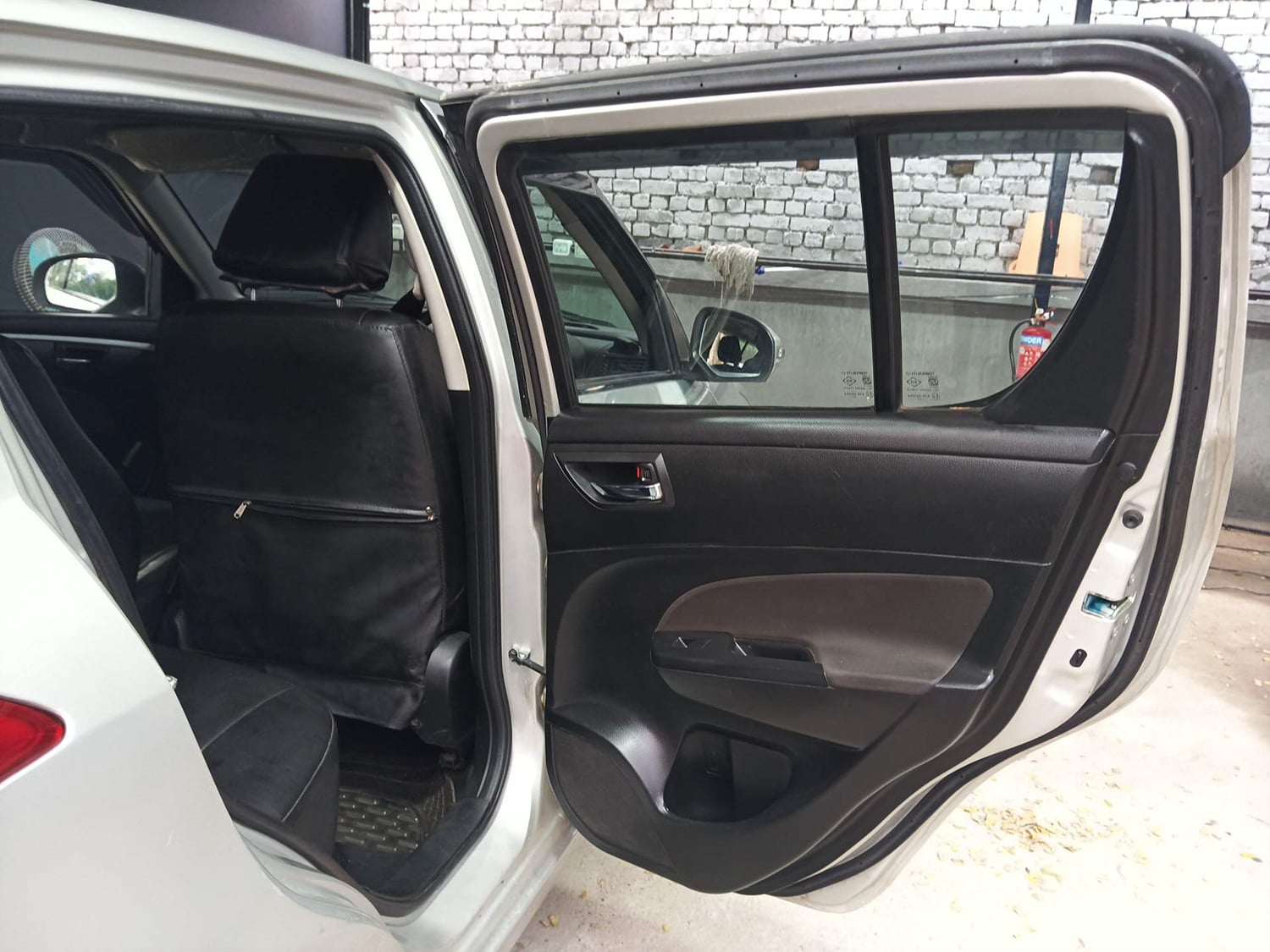 Used 2013 Maruti Suzuki Swift ZXi Petrol Manual interior RIGHT REAR DOOR OPEN VIEW