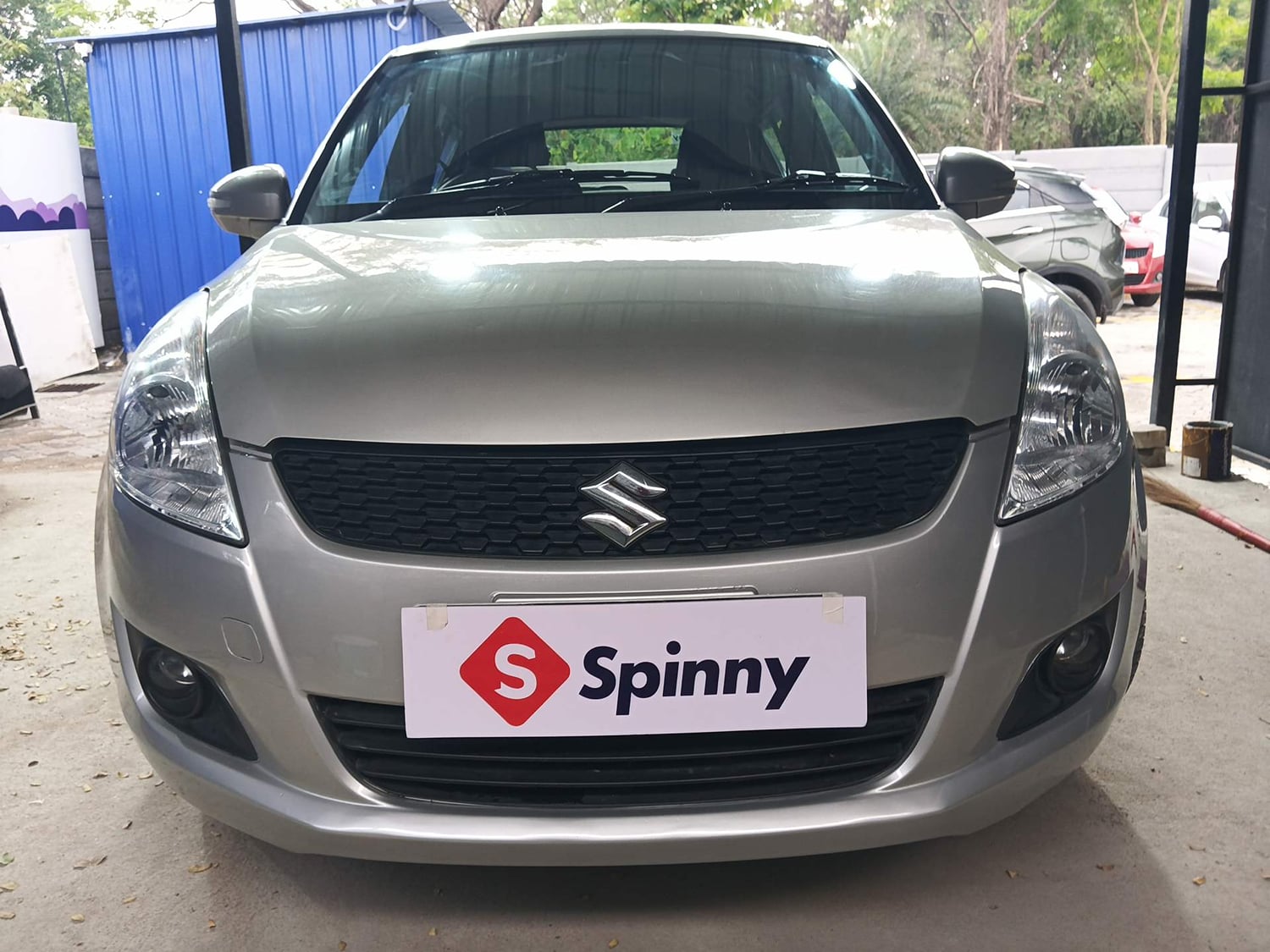 Used 2013 Maruti Suzuki Swift ZXi Petrol Manual exterior FRONT VIEW