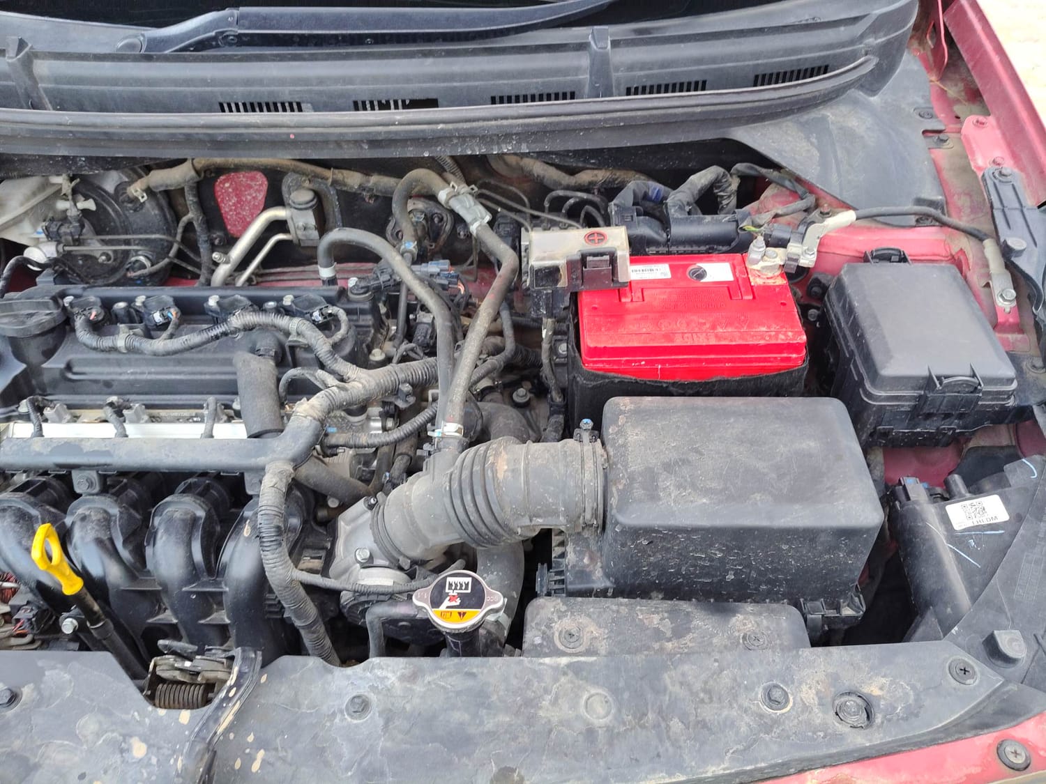 Used 2018 Hyundai Elite i20 Asta 1.2 AT Petrol Automatic engine ENGINE LEFT SIDE VIEW