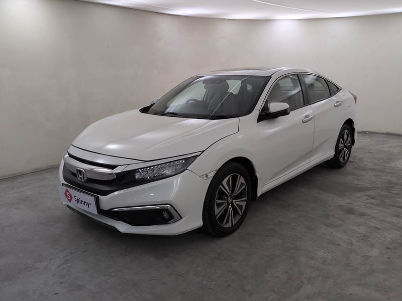 Used 2019 Honda Civic ZX Diesel Diesel Manual exterior LEFT FRONT CORNER VIEW