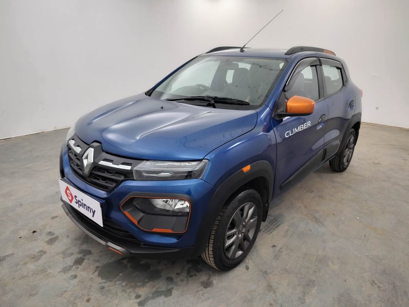 Used 2020 Renault Kwid CLIMBER 1.0 Opt Petrol Manual exterior LEFT FRONT CORNER VIEW