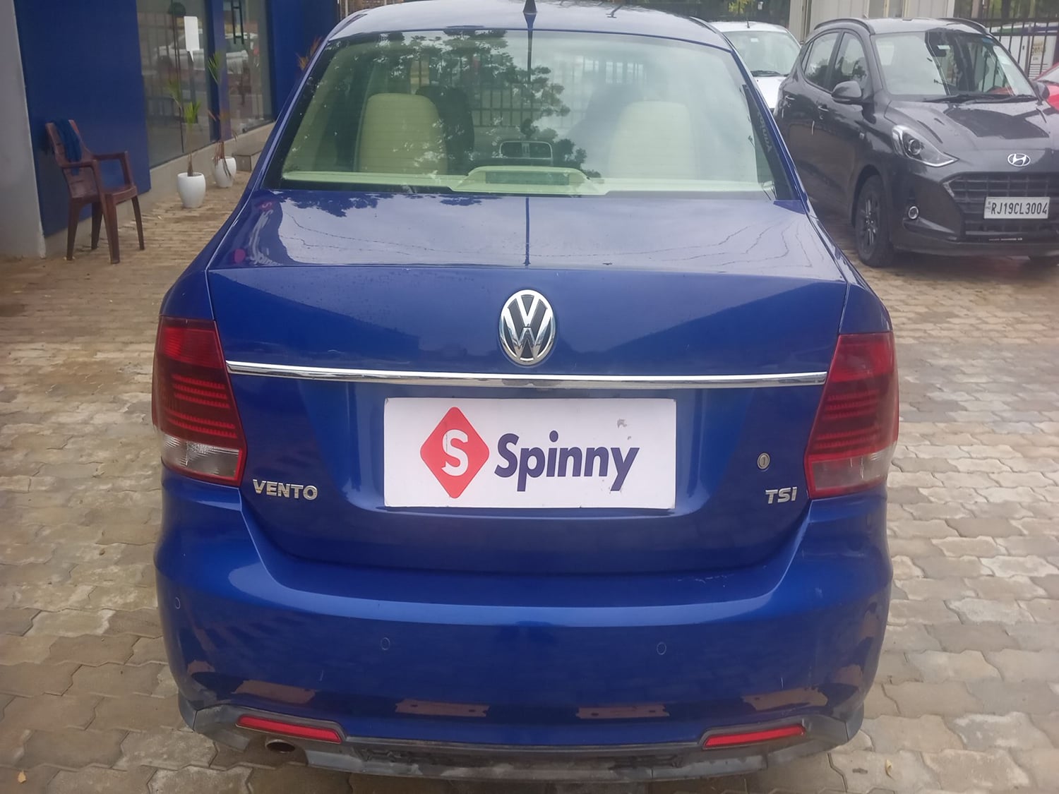Used 2021 Volkswagen Vento Highline 1.0L TSI Petrol Manual interior DICKY DOOR OPEN VIEW