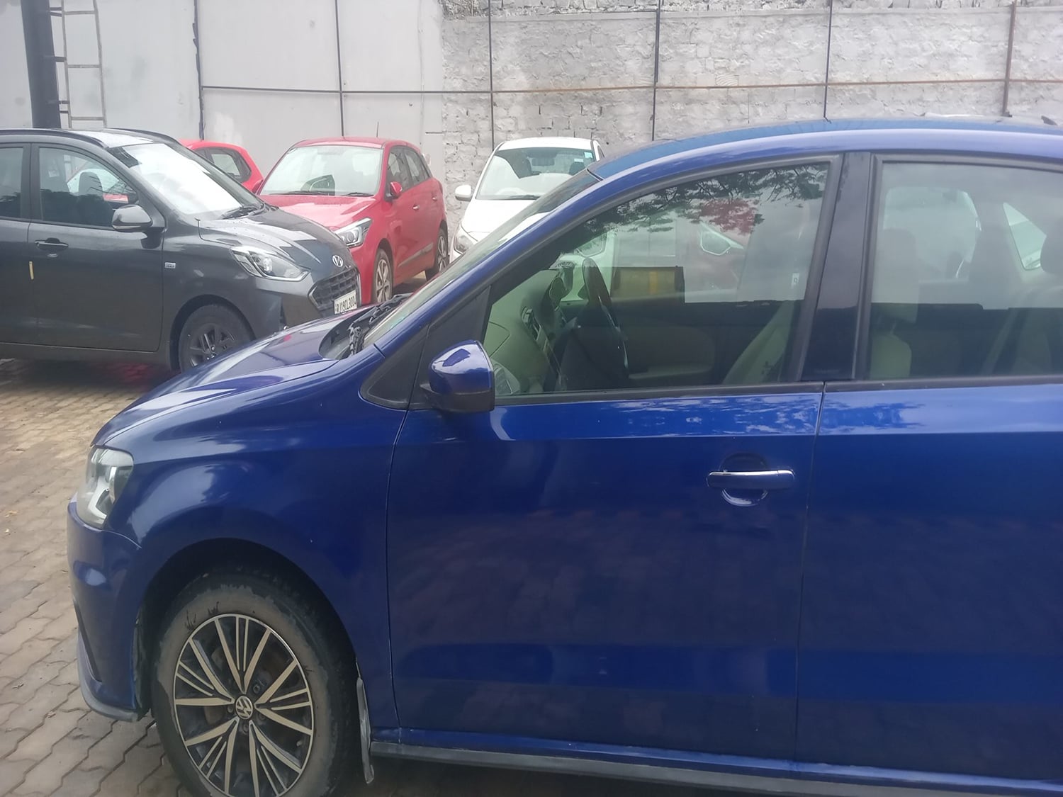 Used 2021 Volkswagen Vento Highline 1.0L TSI Petrol Manual interior LEFT FRONT DOOR OPEN VIEW