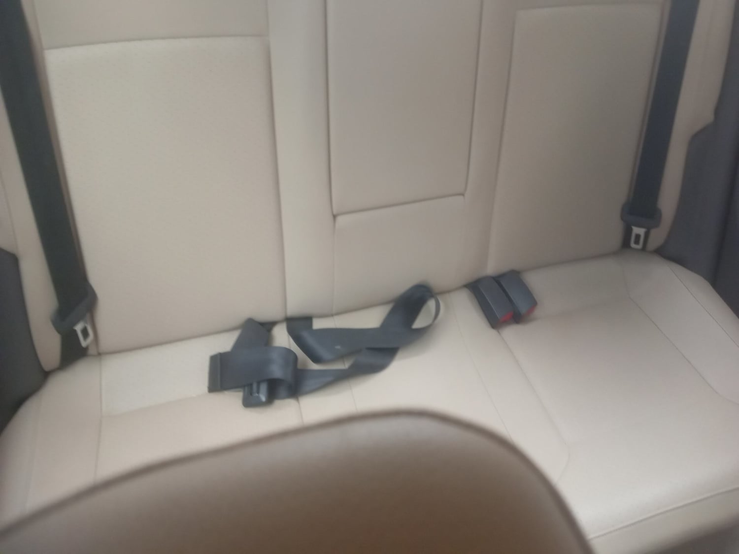 Used 2021 Volkswagen Vento Highline 1.0L TSI Petrol Manual interior REAR SEAT CONDITION VIEW