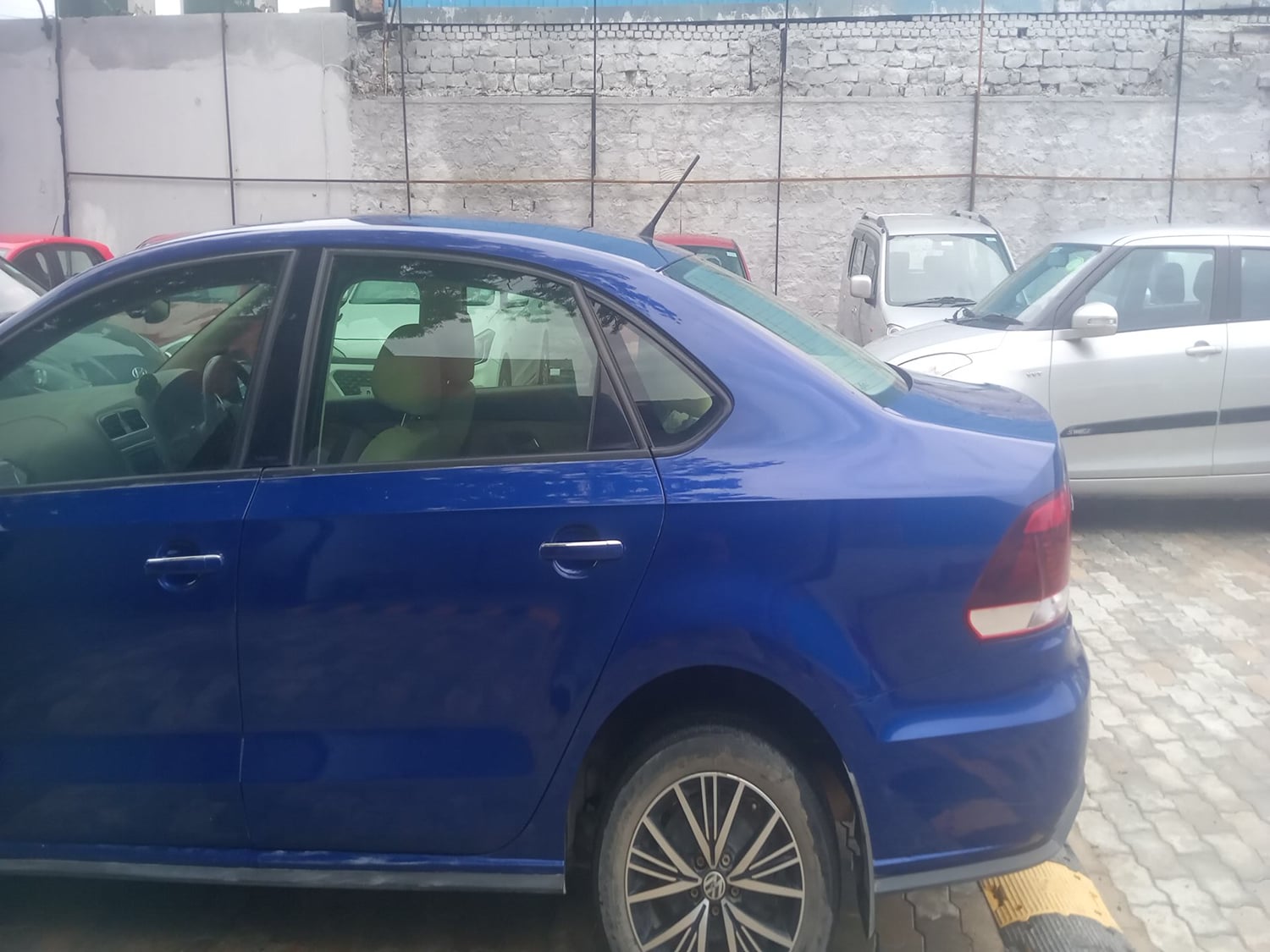 Used 2021 Volkswagen Vento Highline 1.0L TSI Petrol Manual interior LEFT REAR DOOR OPEN VIEW