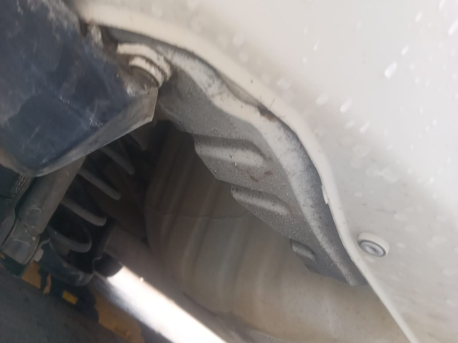 Used 2015 Honda Jazz V Petrol Petrol Manual extra REAR UNDERBODY VIEW (TAKEN FROM REAR)