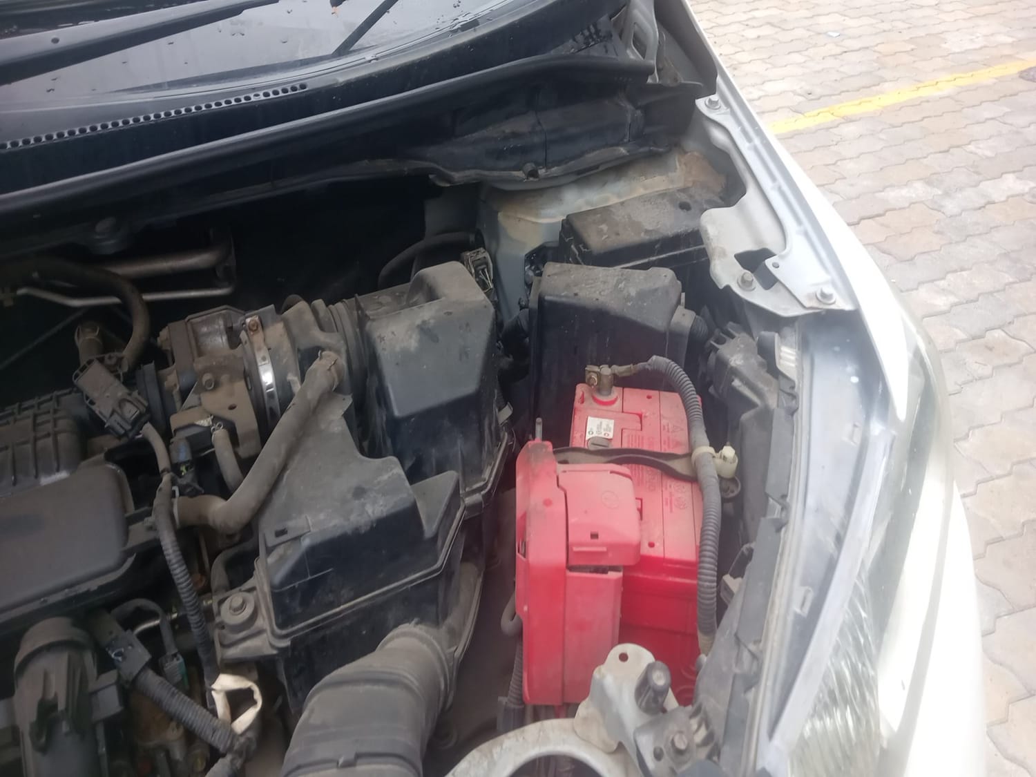 Used 2015 Honda Jazz V Petrol Petrol Manual engine ENGINE LEFT SIDE VIEW