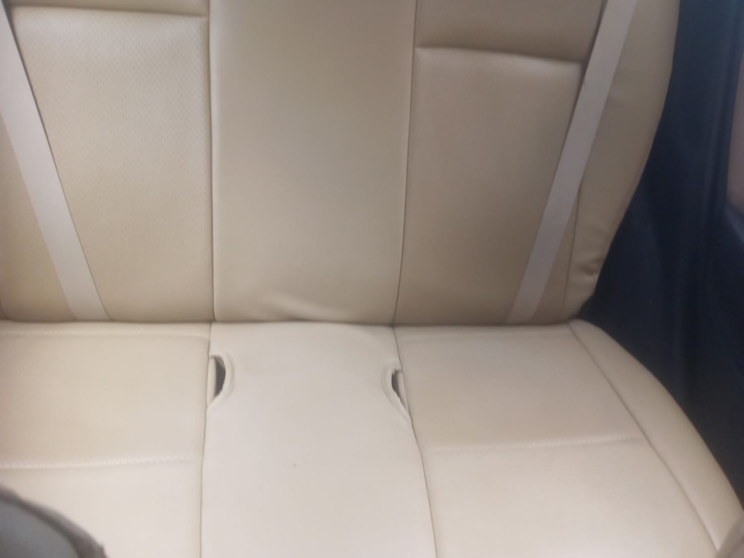 Used 2015 Honda Jazz V Petrol Petrol Manual interior REAR SEAT CONDITION VIEW