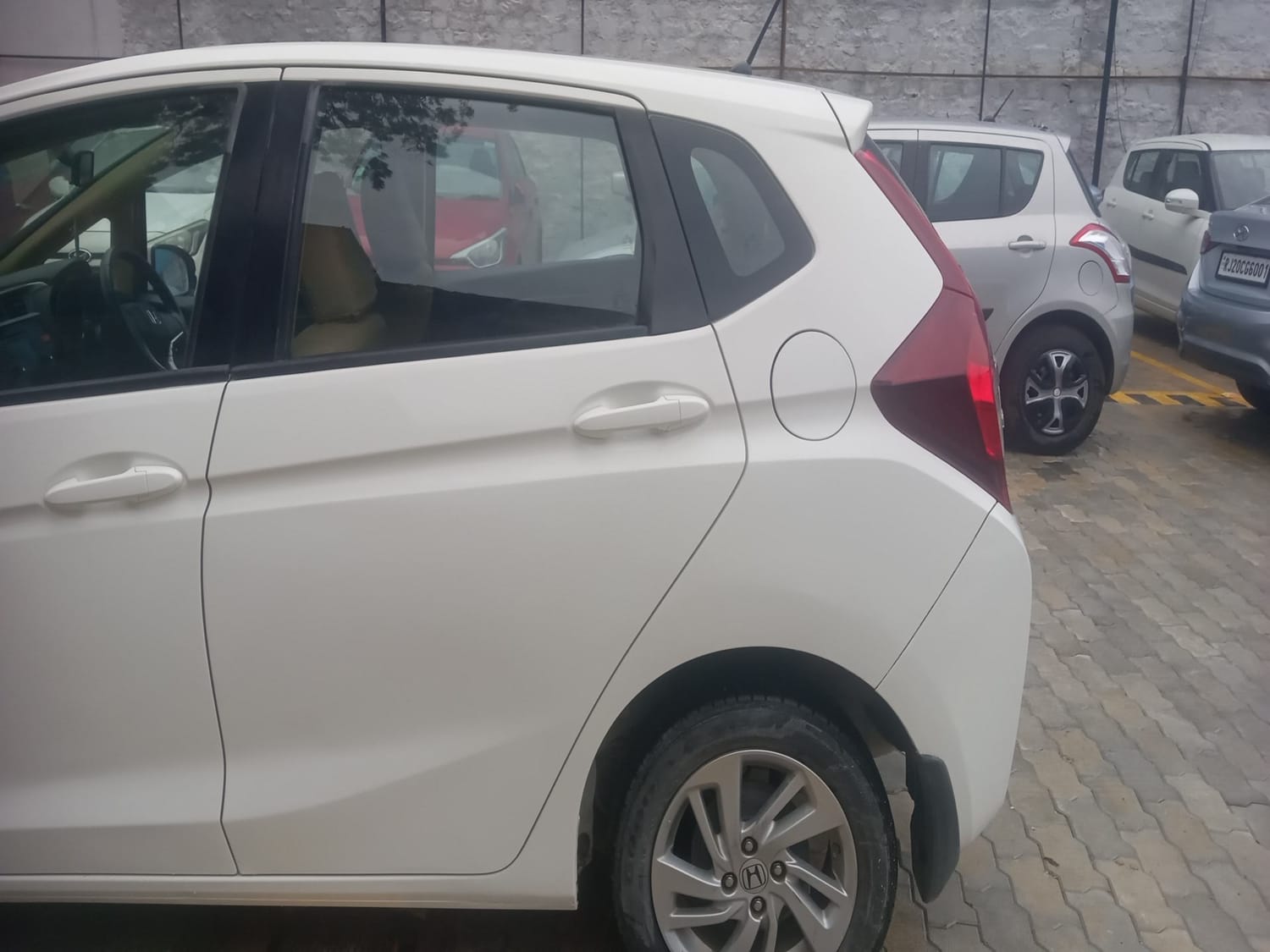 Used 2015 Honda Jazz V Petrol Petrol Manual interior LEFT REAR DOOR OPEN VIEW