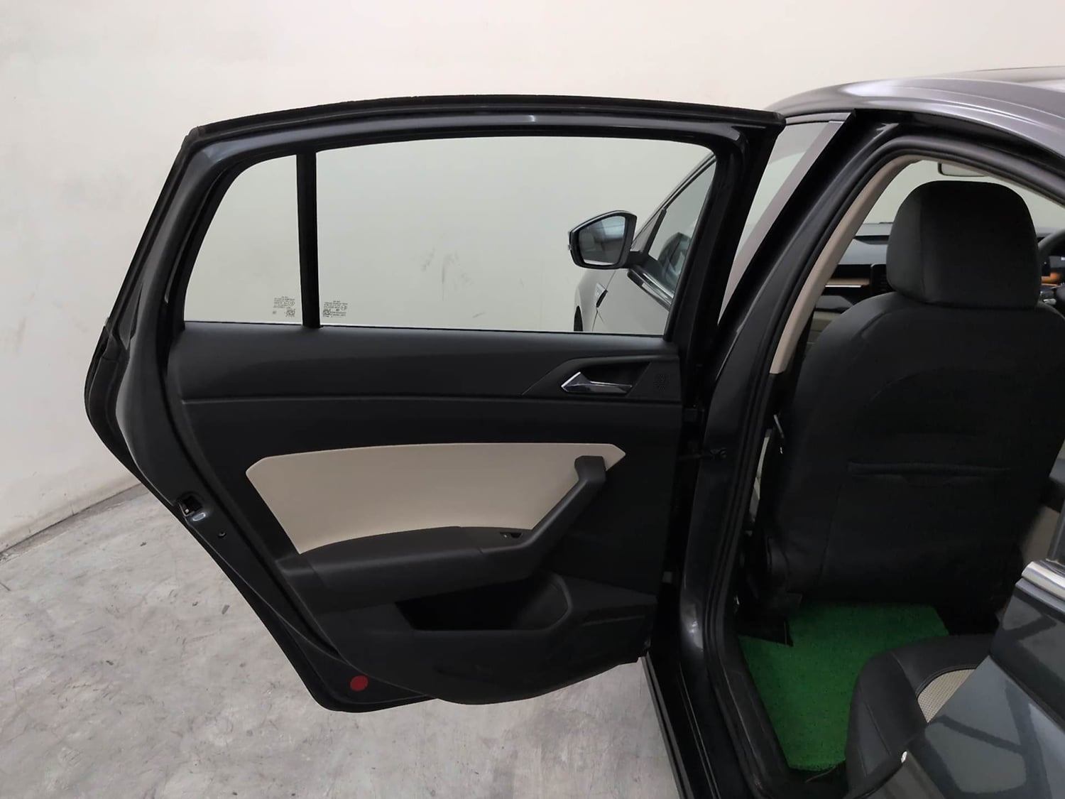 Used 2023 Skoda Slavia Style 1.0L TSI AT Petrol Automatic interior LEFT REAR DOOR OPEN VIEW