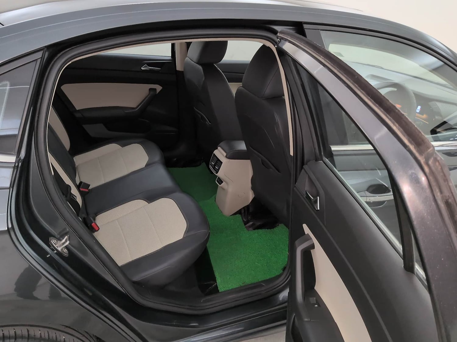 Used 2023 Skoda Slavia Style 1.0L TSI AT Petrol Automatic interior RIGHT SIDE REAR DOOR CABIN VIEW