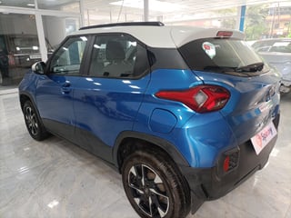 Used 2022 Tata Punch Creative Dual Tone Petrol Manual exterior LEFT REAR CORNER VIEW