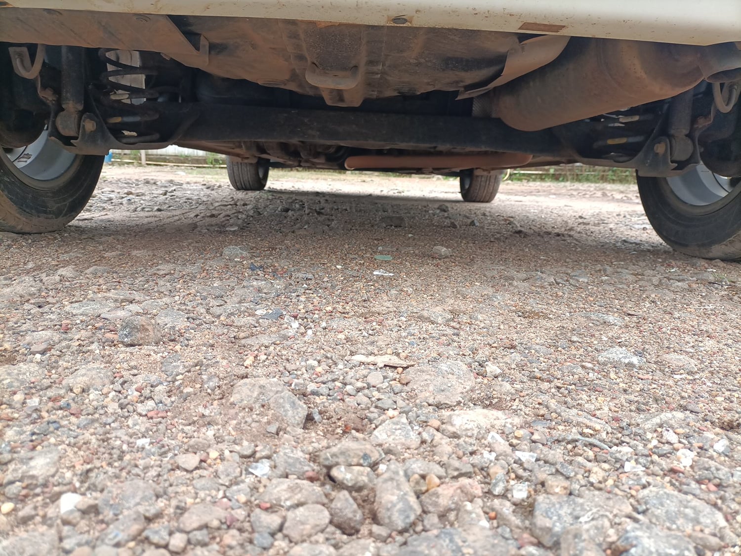 Used 2019 Hyundai Elite i20 Asta 1.2 AT Petrol Automatic extra REAR UNDERBODY VIEW (TAKEN FROM REAR)