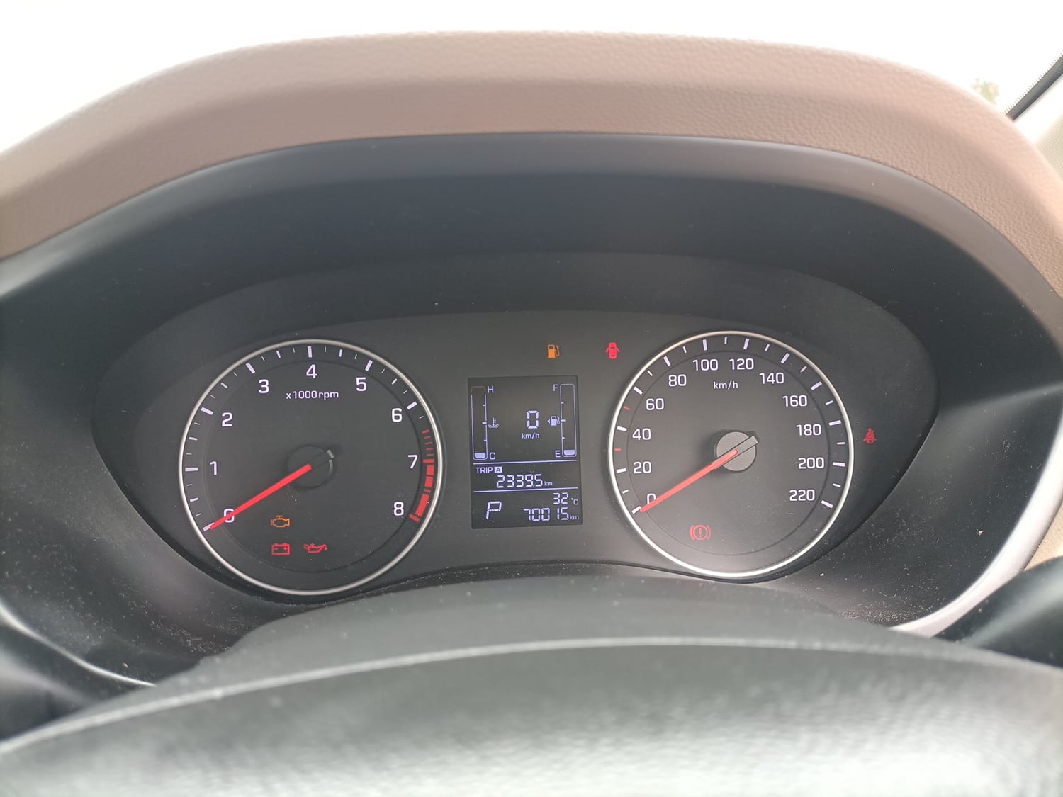 Used 2019 Hyundai Elite i20 Asta 1.2 AT Petrol Automatic interior CLUSTERMETER VIEW