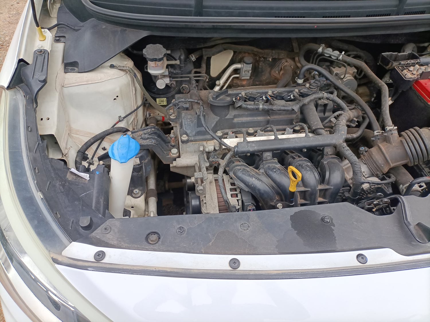 Used 2019 Hyundai Elite i20 Asta 1.2 AT Petrol Automatic engine ENGINE RIGHT SIDE VIEW