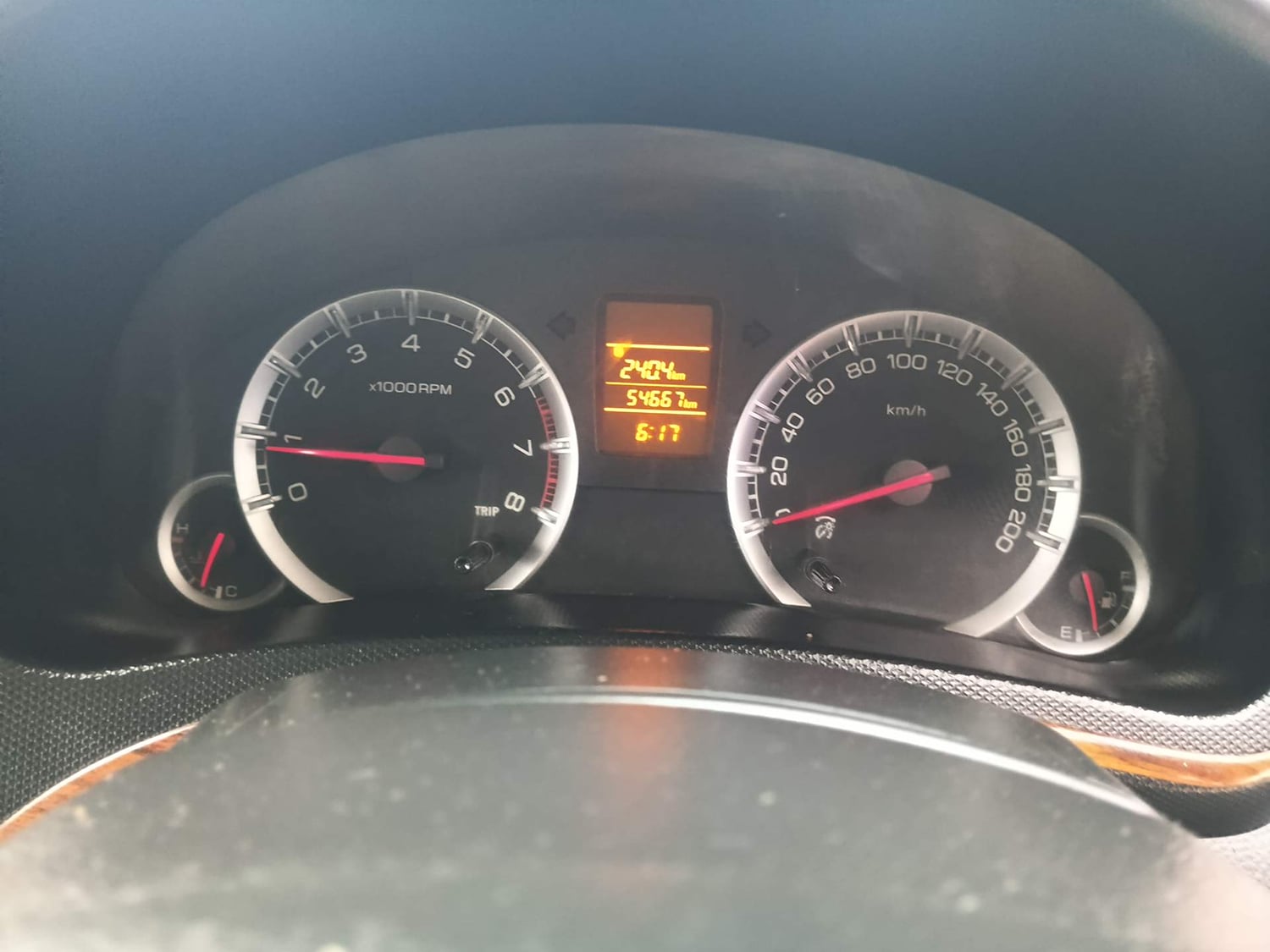 Used 2014 Maruti Suzuki Swift VXi Petrol Manual interior CLUSTERMETER VIEW