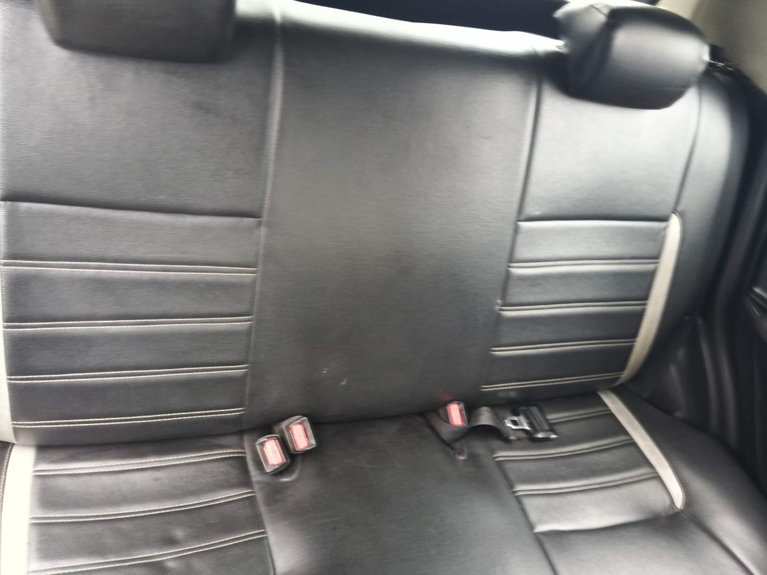 Used 2014 Maruti Suzuki Swift VXi Petrol Manual interior REAR SEAT CONDITION VIEW