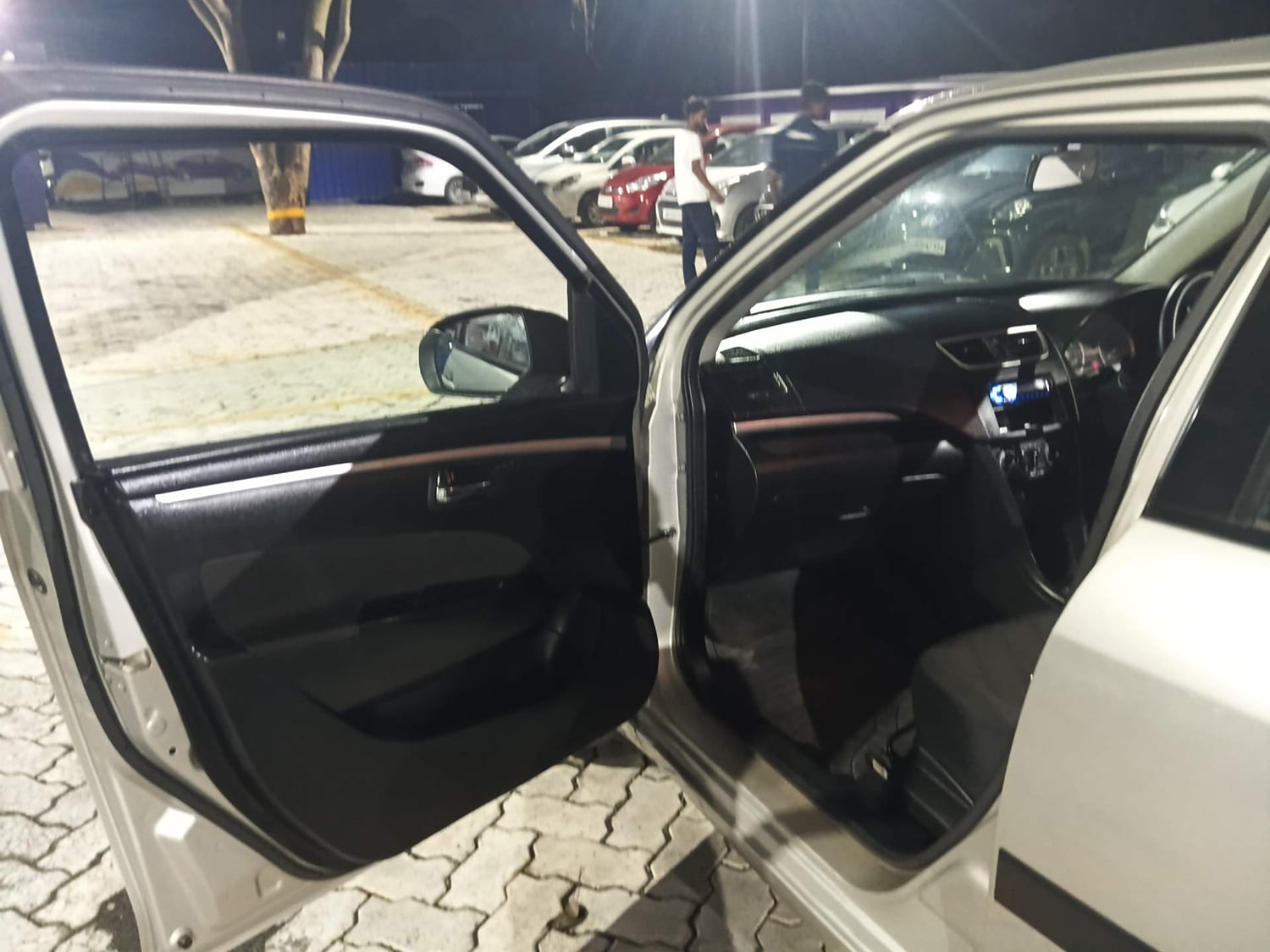 Used 2012 Maruti Suzuki Swift VXi Petrol Manual interior LEFT FRONT DOOR OPEN VIEW