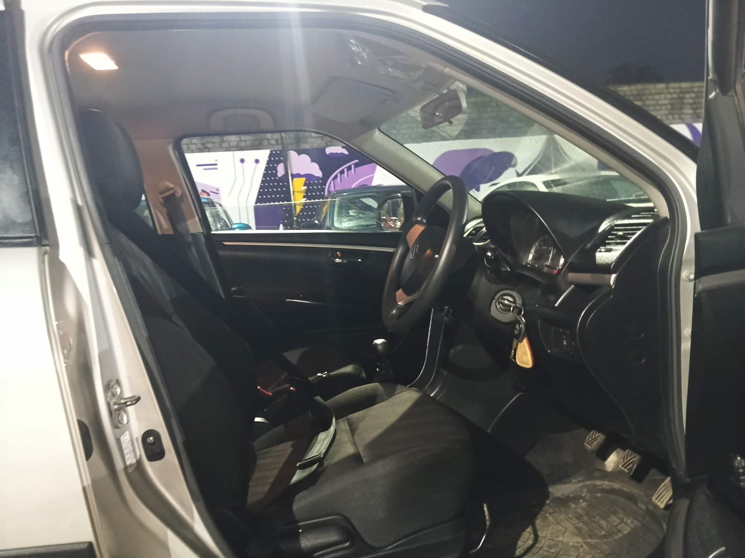 Used 2012 Maruti Suzuki Swift VXi Petrol Manual interior RIGHT SIDE FRONT DOOR CABIN VIEW