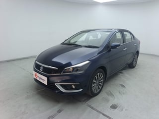 Used 2023 Maruti Suzuki Ciaz Alpha 1.5 AT Petrol Automatic exterior LEFT FRONT CORNER VIEW